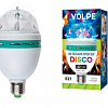 Volpe // Лампа вращ. Disco Е27 3W 220V RGB ULI-Q301