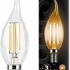 GAUSS // Filament Candle tailed Лампа СВЕЧА на ветру 9 вт Е14 2700К