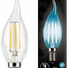 GAUSS // Filament Candle tailed Лампа СВЕЧА на ветру 9 вт Е14 4100К